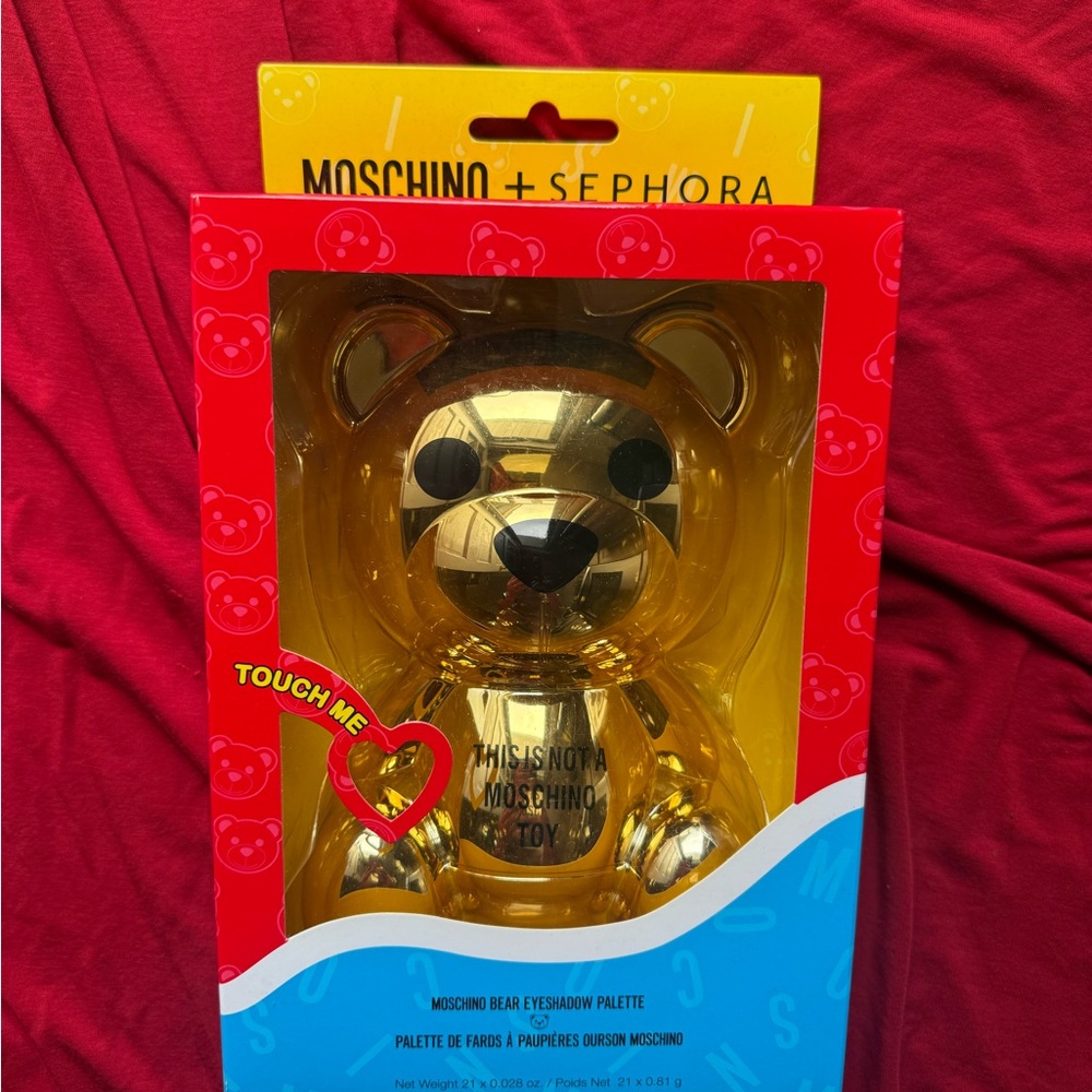 Moschino x Sephora Eyeshadow Gold Bear Limited Edition Unopened